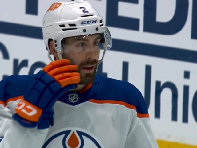 How Oilers’ Bouchard is evolving as blueliner under tutelage of Paul Coffey
