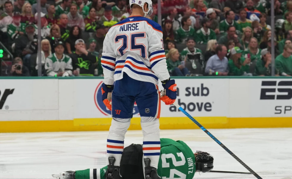 DeBoer: If McDavid gets carried off like Hintz, it's a 5-minute major