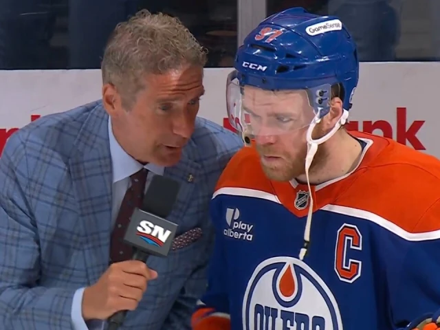 ‘Not going to score if you don’t shoot’: McDavid on staying aggressive