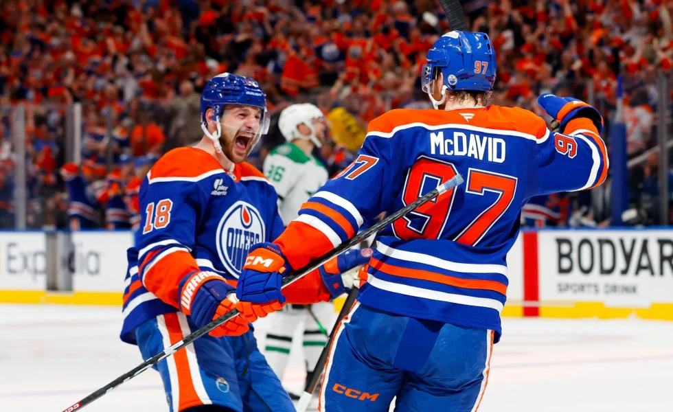 Stanley Cup Playoffs Day 37: McDavid, Hyman score twice as Oilers rout Stars