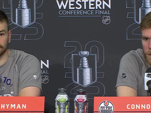 ‘Our Swiss Army knife’: McDavid praises Nugent-Hopkins’ play