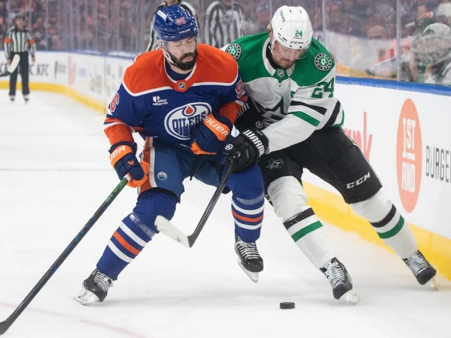 Oilers’ Hyman leaves with injury in physical first period of Game 4