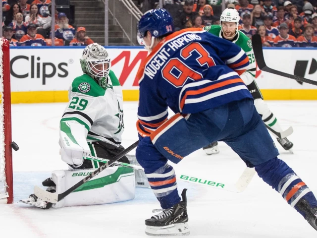 Oilers’ Ryan Nugent-Hopkins, Corey Perry hit playoff milestones in Game 4