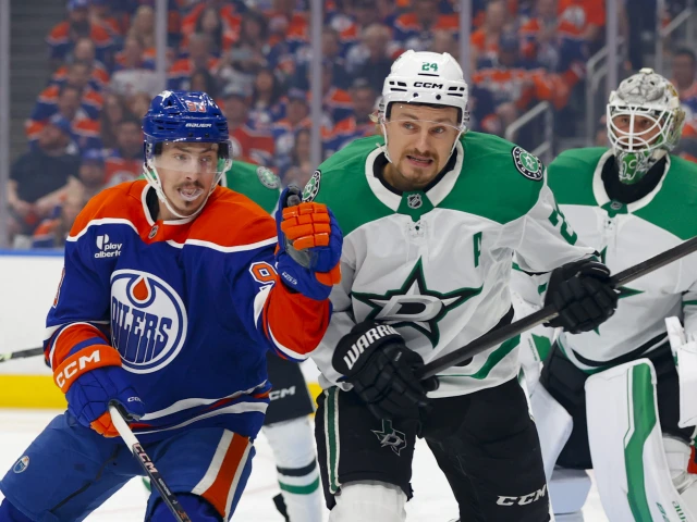 ‘You don’t see that much outside of junior hockey:’ Stars’ Pete DeBoer reacts to Oilers’ Evan Bouchard’s slash on Roope Hintz