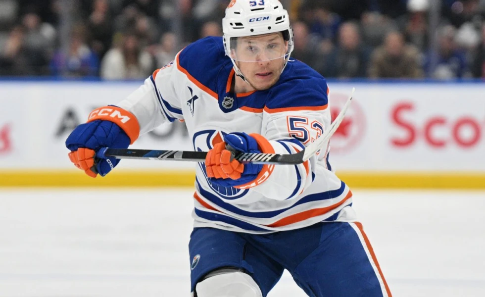 Oilers’ Jeff Skinner scores first career playoff goal after 15 years