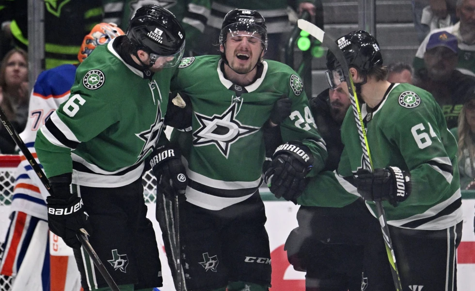 Stars’ Roope Hintz says foot was fractured after slash from Oilers’ Darnell Nurse