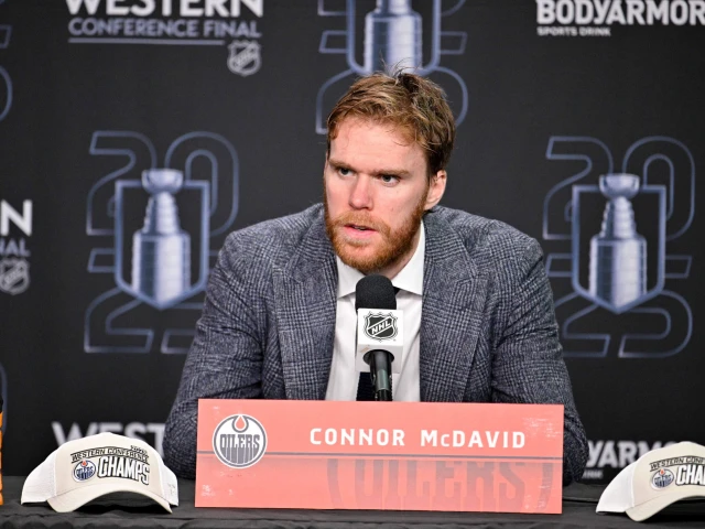 Oilers’ Connor McDavid leaves Sunday practice early, but will be ready for Game 1