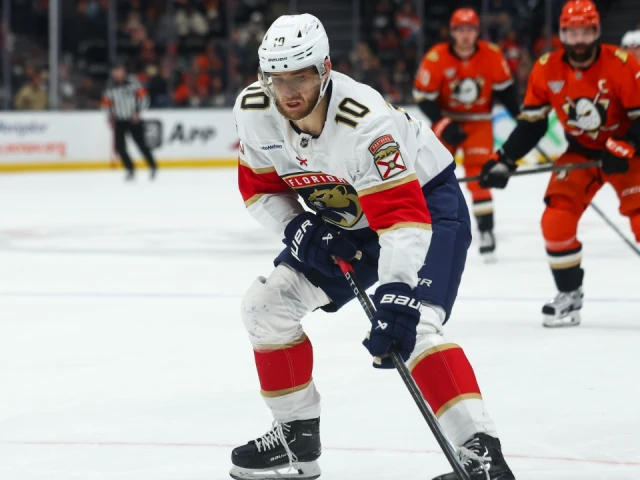 Panthers’ A.J. Greer out , Jesper Boqvist slots in for Game 1 vs. Oilers