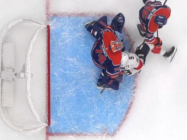Controversial video replay costs Edmonton Oilers two goals to start Stanley Cup Final