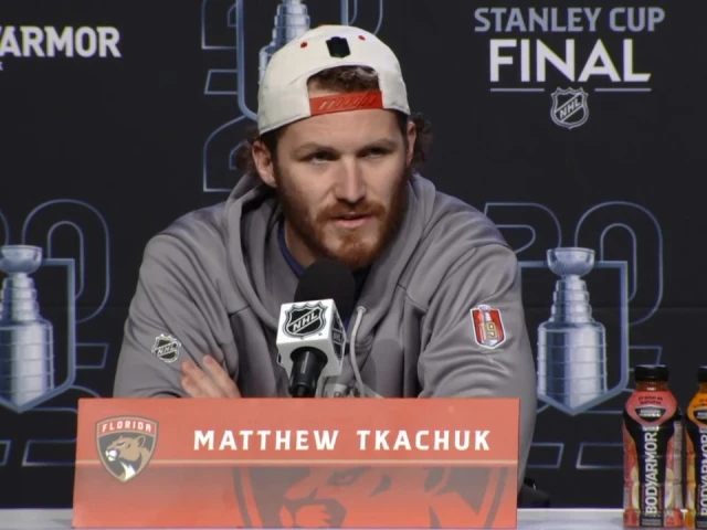Panthers’ Tkachuk says Oilers ‘earned’ Game 1 win