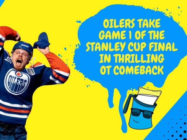 Better Lait Than Never: Oilers take Game 1 over the Panthers with Leon Draisaitl OT winner