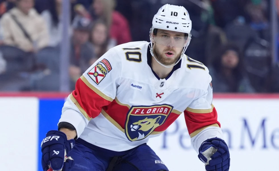Panthers’ A.J. Greer remains out for Game 2 against Oilers