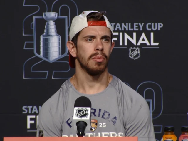 Panthers’ Rodrigues on Game 1 loss: ‘We didn’t stay confident in our game’