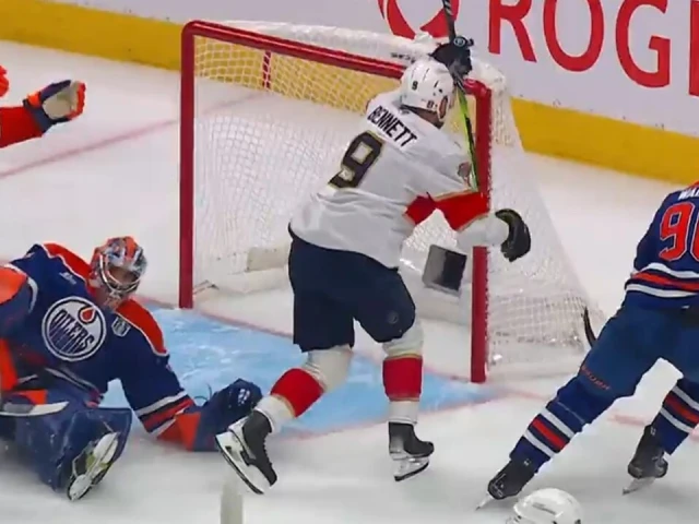 Panthers’ Bennett stays red hot with icebreaker after stick shenanigans