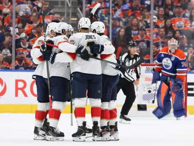 Brad Marchand plays 2OT hero as Panthers defeat Oilers in Game 2 of Stanley Cup Final