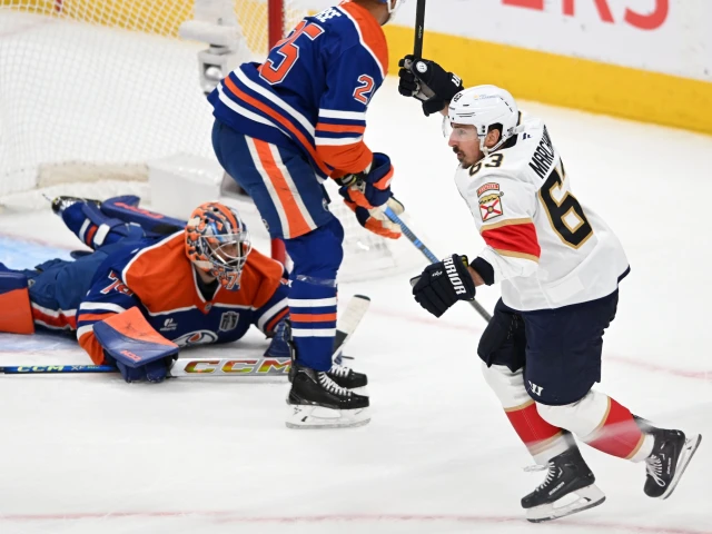 Marchand scores dramatic double OT winner to beat Edmonton Oilers in Game 2