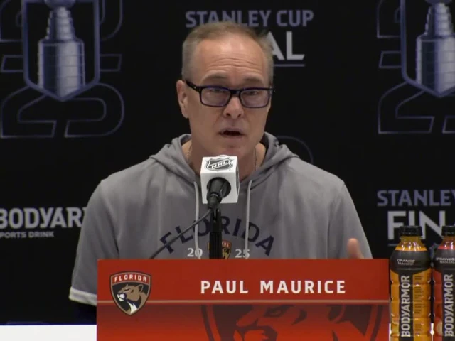 Panthers’ Maurice praises ‘outstanding’ defensive compete from Oilers