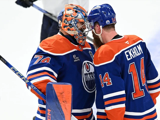 Oilers’ Mattias Ekholm has had enough of Panthers’ play in front of Stuart Skinner