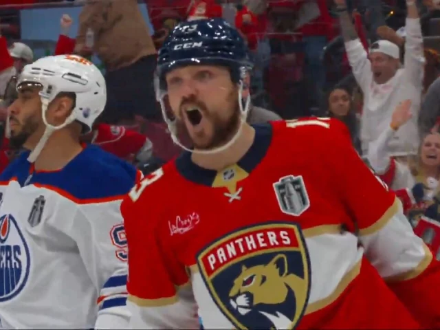 Panthers’ Reinhart answers back with quick goal off Verhaeghe’s pass