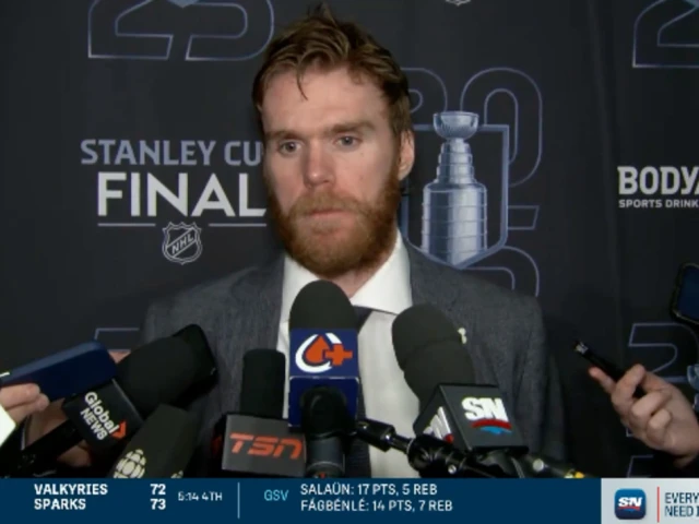 ‘Don’t think our best has shown up’: McDavid on Oilers Game 3 loss vs. Panthers