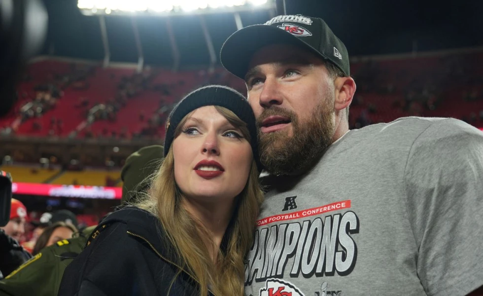 Travis Kelce and Taylor Swift make appearance at Game 4 of Stanley Cup Final