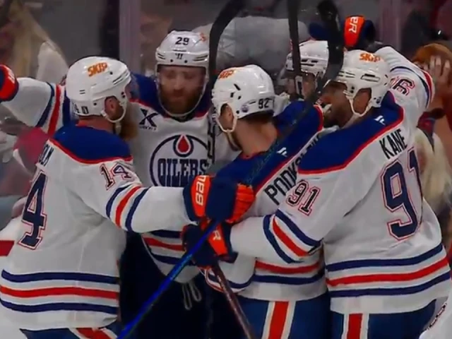 Gotta See It: Oilers’ Draisaitl scores OT winner with one hand to even series
