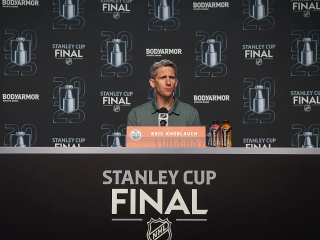 Watch Live: Players, coaches speak after Panthers down Oilers in Game 5