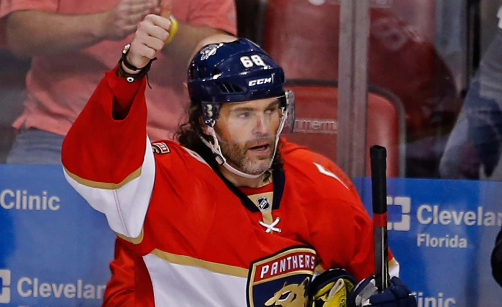 ‘I can see the God in him’: Jaromir Jagr talks Connor McDavid, Panthers