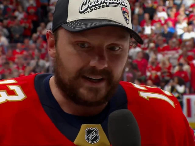 ‘Just as good as first one’: Panthers’ Reinhart on second straight Cup