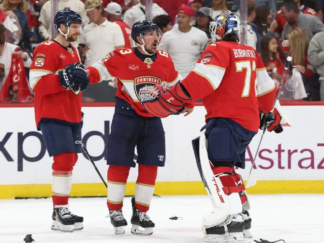 Panthers’ Sam Reinhart applauds ‘gamer’ Brad Marchand after winning Stanley Cup