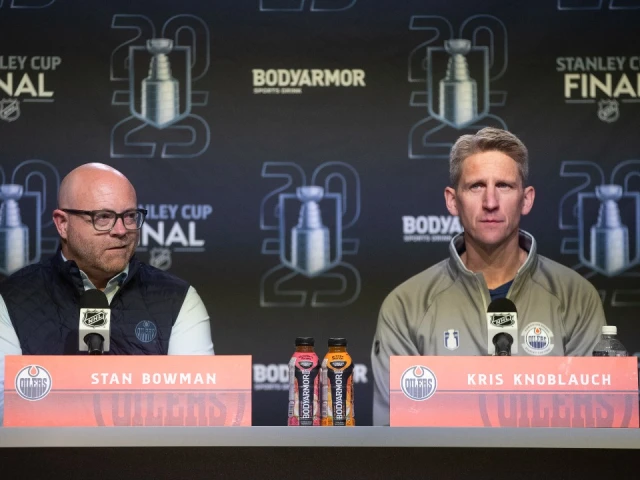 Oilers GM Bowman faces tough task of addressing goaltending, depth in off-season