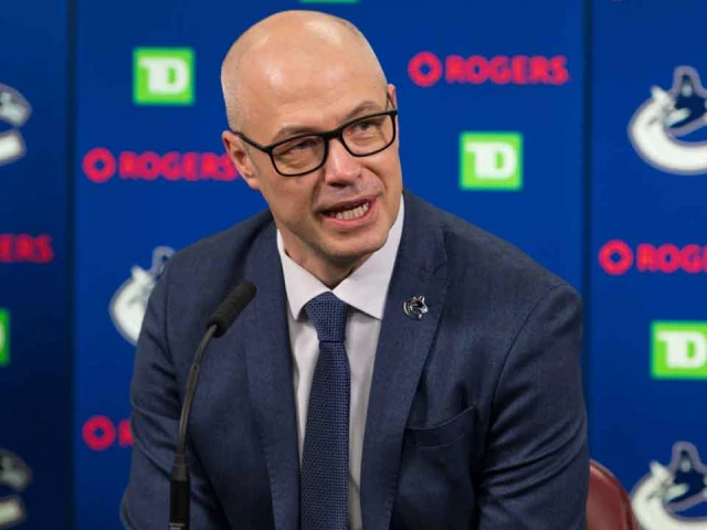 Watch Live: Canucks GM Patrik Allvin speaks after acquiring Evander Kane