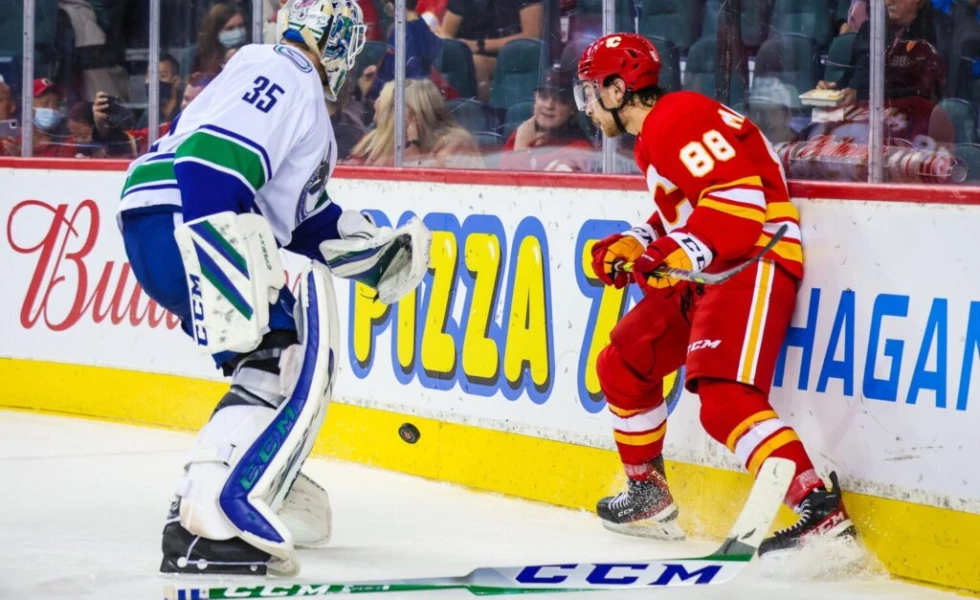 NHL Rumors: Andrew Mangiapane, Vancouver Canucks, and the Edmonton Oilers