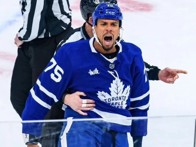 Maple Leafs trade Reaves to Sharks for Thrun