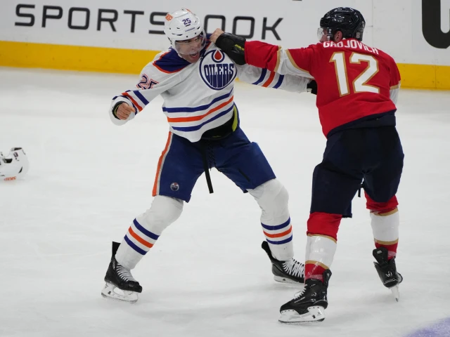 Best Oilers Fights of 2024-25: Darnell Nurse and Jonah Gadjovich throw bombs in the Stanley Cup Final