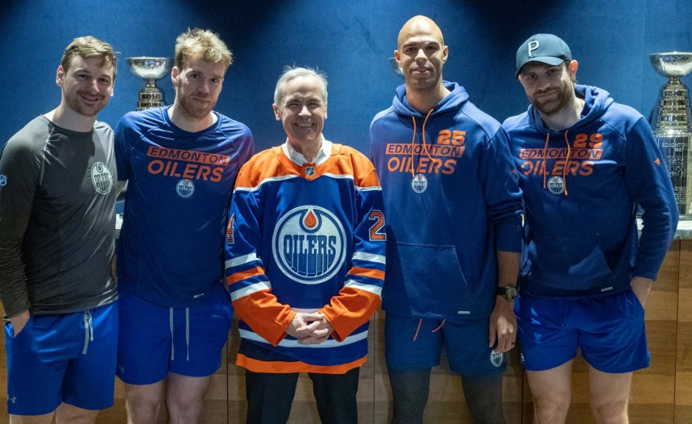 Canadian Prime Minister Mark Carney jokes about ‘crisis’ around McDavid not signing extension