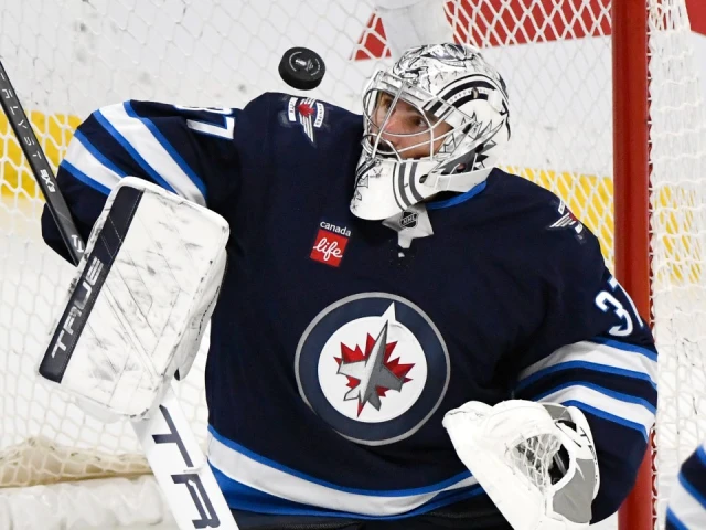 Jets’ Connor Hellebuyck looks back at stellar season, playoff disappointment