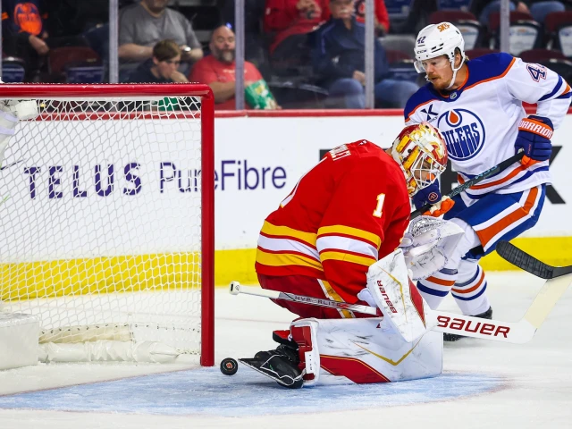 Road teams prevail in both split-squad games between Oilers and Flames: Recap, Highlights, and Reaction