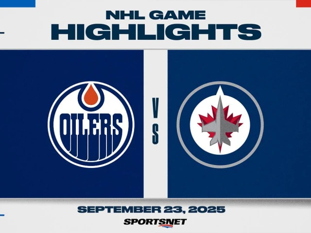 NHL Pre-Season Highlights: Oilers 3, Jets 2