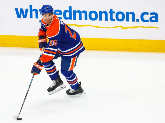 Scenes From Morning Skate: Nurse lines up with Stecher, McDavid and Draisaitl not playing against Jets