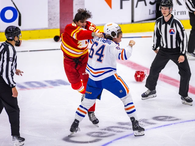 Oilers send 13 players to AHL Bakersfield, forward James Hamblin on waivers