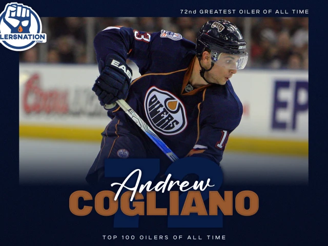 Top 100 Oilers: No. 72 — Andrew Cogliano