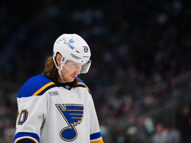 Blues’ Oskar Sundqvist, Milan Lucic dealing with lower-body injuries