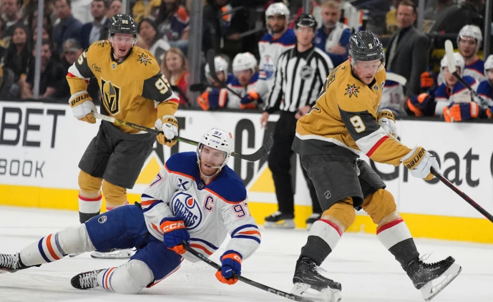 Golden Knights’ Jack Eichel not focused on McDavid’s extension