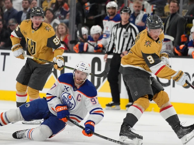 Golden Knights’ Jack Eichel not focused on McDavid’s extension