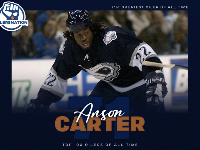 Top 100 Oilers: No. 71 — Anson Carter