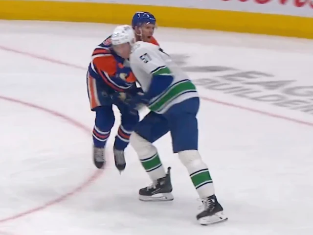 Canucks’ Tyler Myers fined for cup-check slash on Oilers’ Connor McDavid