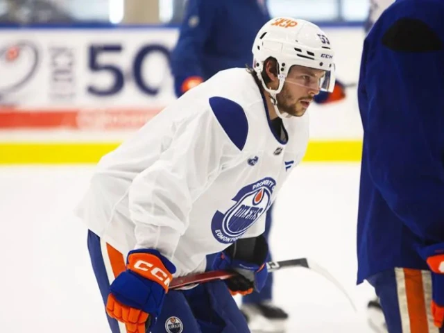 With Roslovic In, Rookie Could Be Out on Healthy Oilers Roster