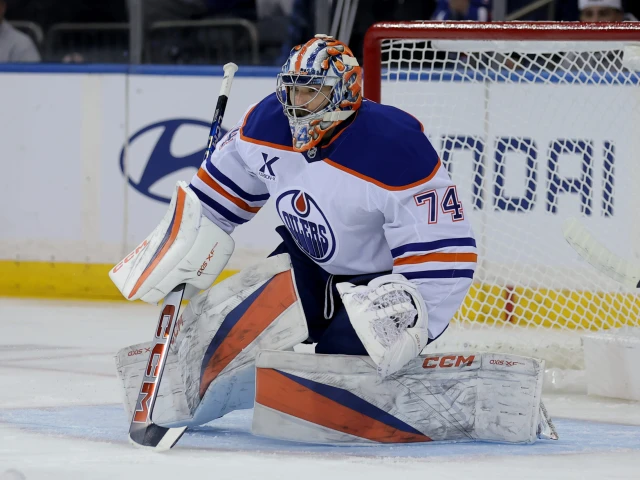 Stuart Skinner was sensational for Oilers in shutout win over New York
