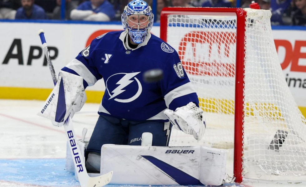 The Lightning aren’t doing a good enough job of protecting Andrei Vasilevskiy